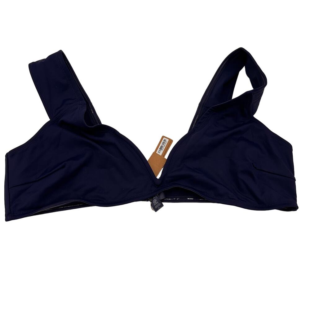 Skims Midnight Blue Sculpting Swim Off Shoulder Bikini Top New with tags Size 4X